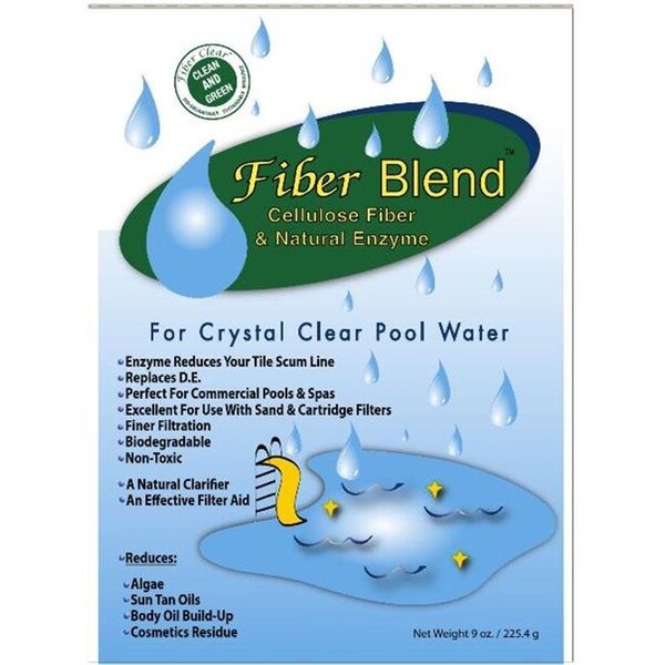 Fiber Clear Fiber Clear Crystal Clear Pool Water Blend 1; 3 Lb FB R 003 1 - main